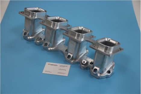 Parte usinada do CNC